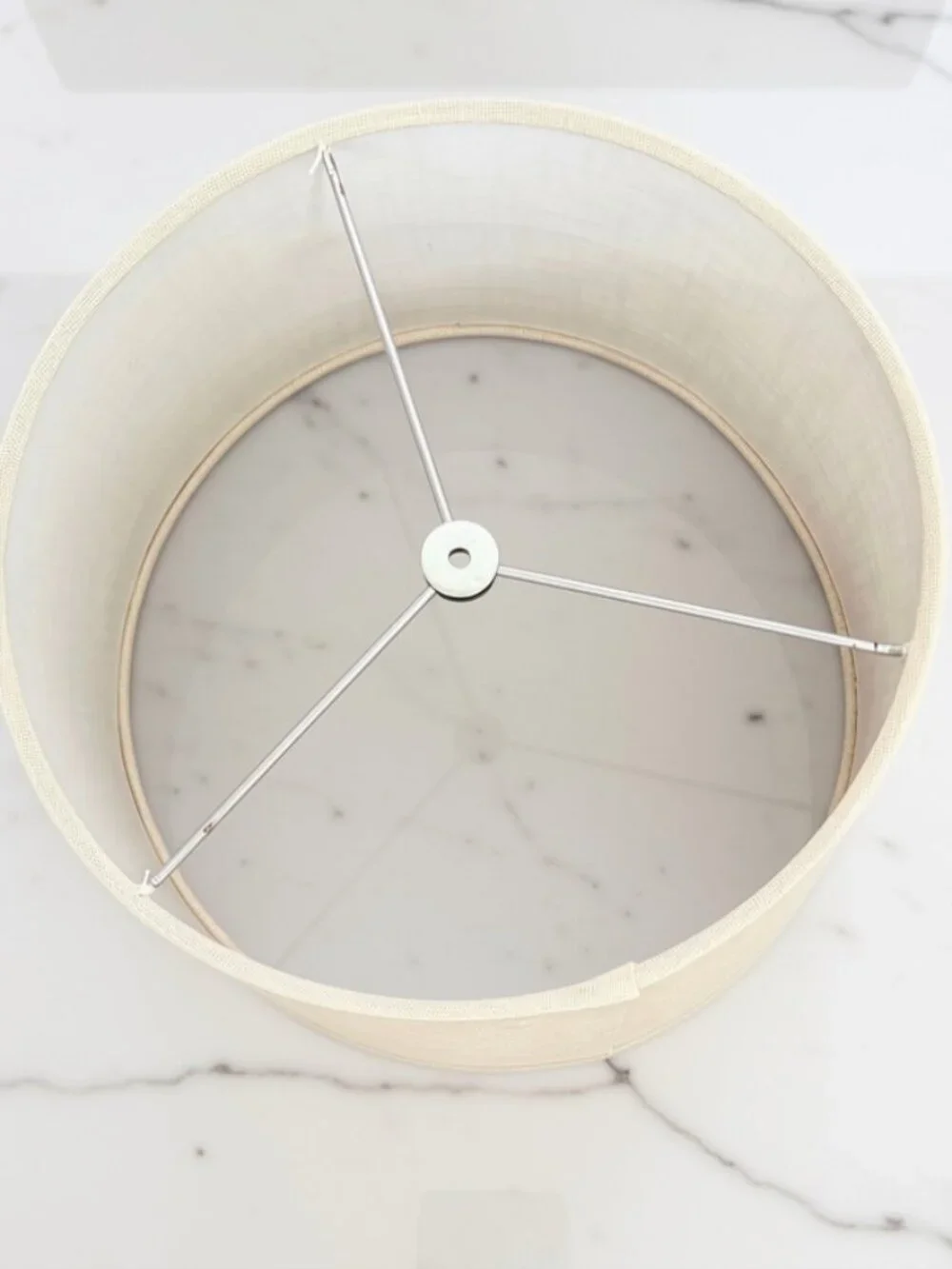 Flax Linen Drum Lamp Shade